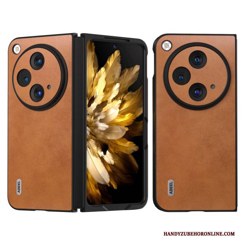 Hülle Für Oppo Find N3 Mattes Kunstleder Abeel