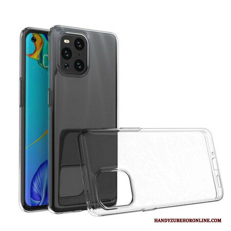 Hülle Für Oppo Find X3 Pro Klarer Kristall