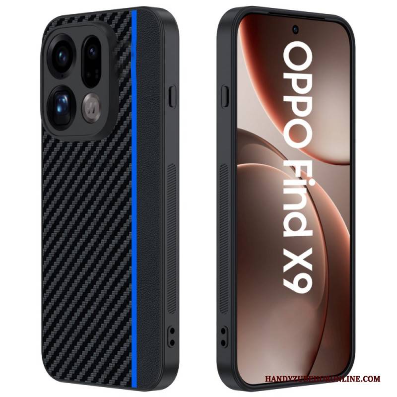 Hülle Für Oppo Find X9 5g Carbonfaser-textur