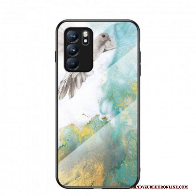 Hülle Für Oppo Reno 6 5G Premium-farben Aus Gehärtetem Glas