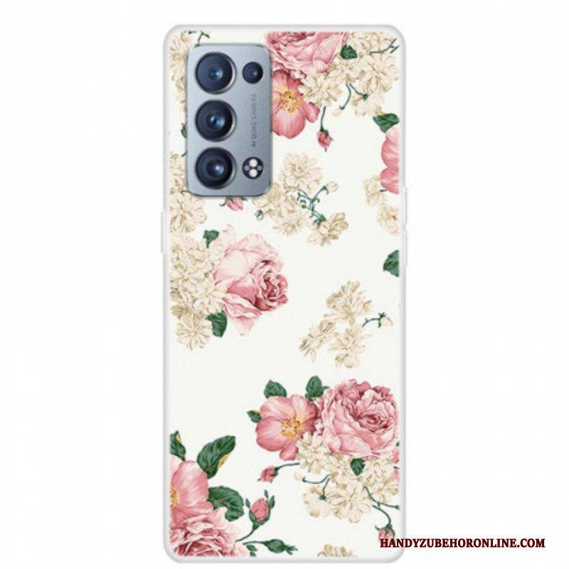 Hülle Für Oppo Reno 6 Pro 5G Retro-rosen