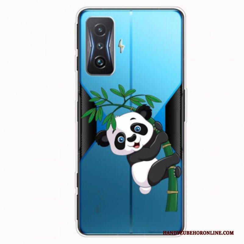 Hülle Für Poco F4 GT Panda Auf Seinem Bambus