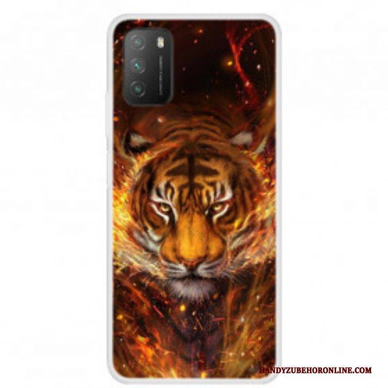 Hülle Für Poco M3 Feuertiger