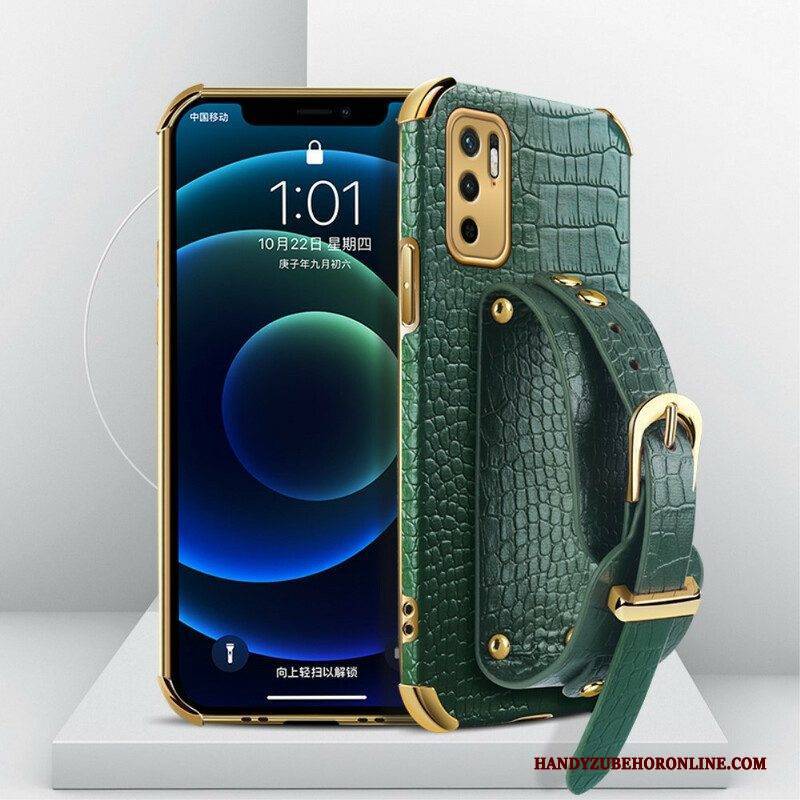 Hülle Für Poco M3 Pro 5G Kroko-armband