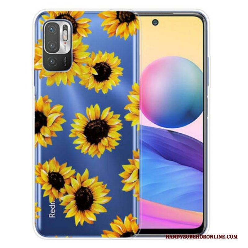 Hülle Für Poco M3 Pro 5G Sonnenblumen