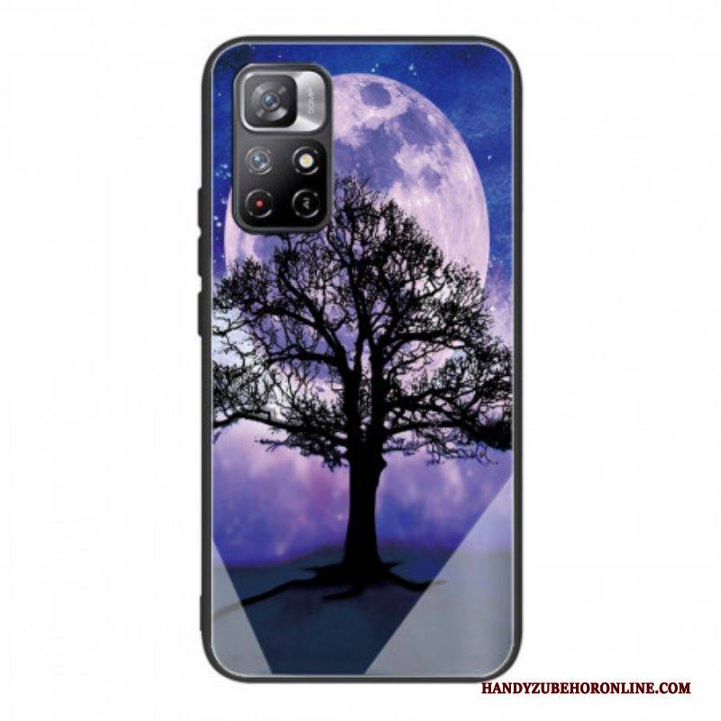 Hülle Für Poco M4 Pro 5G Baum Und Mond