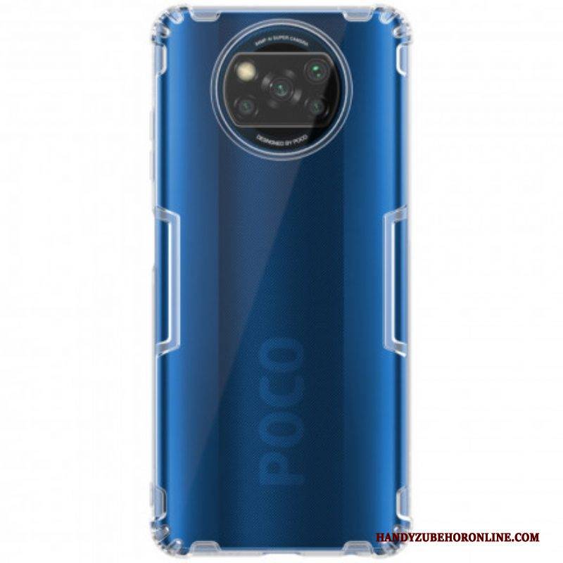Hülle Für Poco X3 / X3 Pro / X3 NFC Verstärkter Transparenter Nillkin