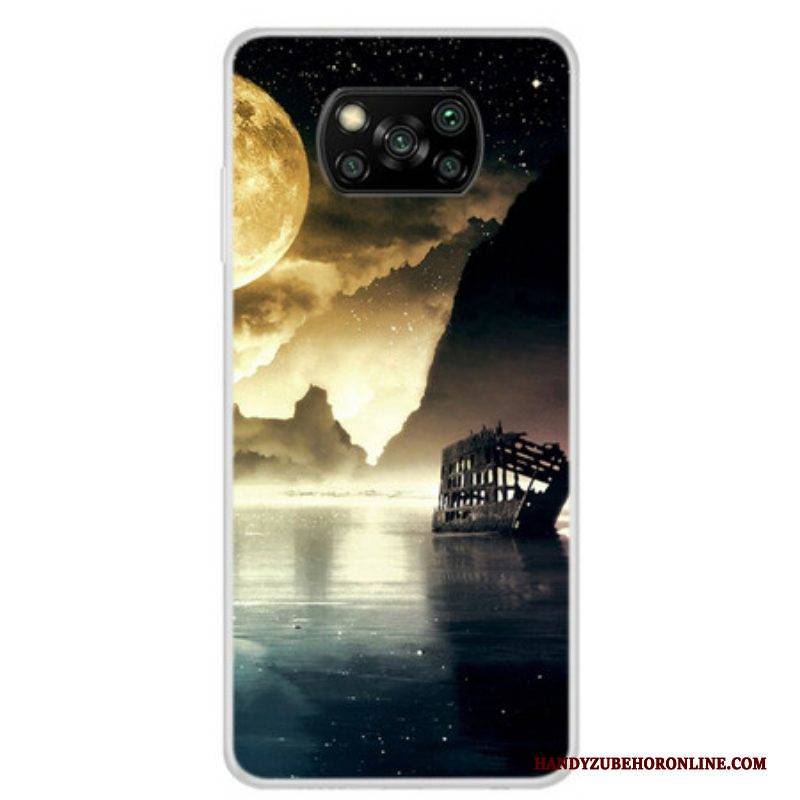 Hülle Für Poco X3 / X3 Pro / X3 NFC Vollmond