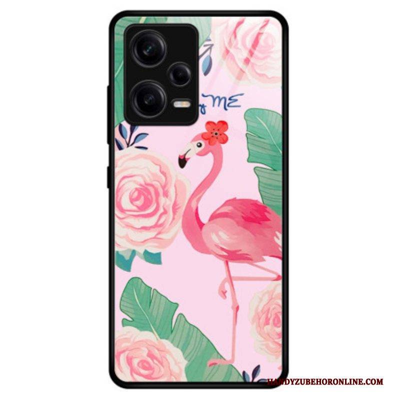Hülle Für Poco X5 Pro 5G Flamingo-hartglas