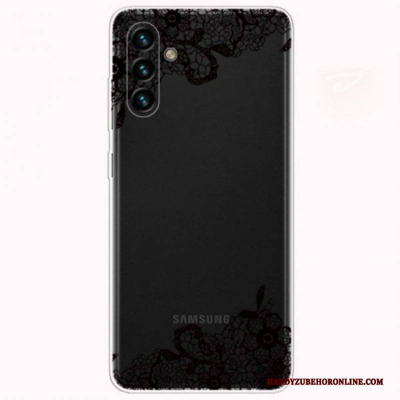 Hülle Für Samsung Galaxy A13 5G / A04s Feine Spitze