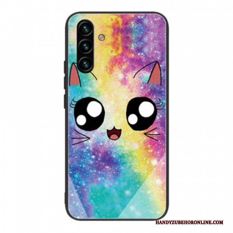 Hülle Für Samsung Galaxy A13 5G / A04s Kat. Aus Gehärtetem Glas