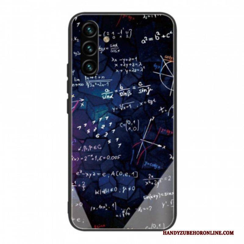 Hülle Für Samsung Galaxy A13 5G / A04s Mathe-berechnungen Aus Gehärtetem Glas