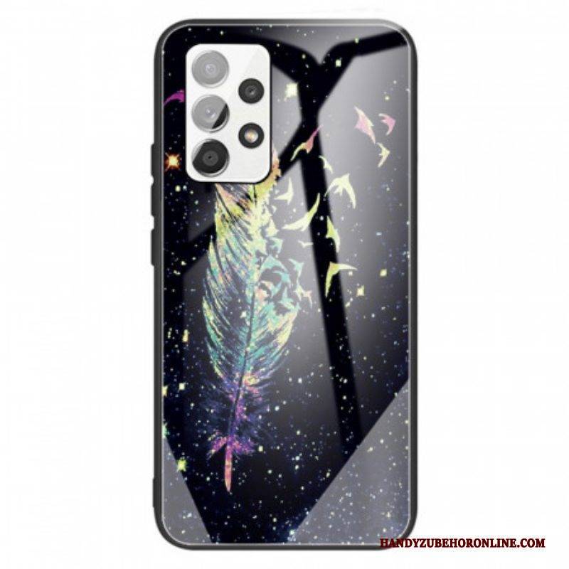Hülle Für Samsung Galaxy A13 Federgehärtetes Glas