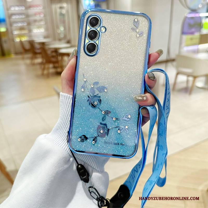 Hülle Für Samsung Galaxy A17 4g / 5g Kadem Strass-ringbänder