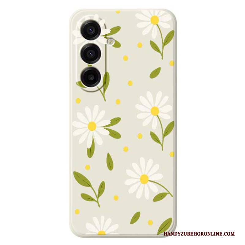 Hülle Für Samsung Galaxy A17 4g / 5g Weiße Blumen