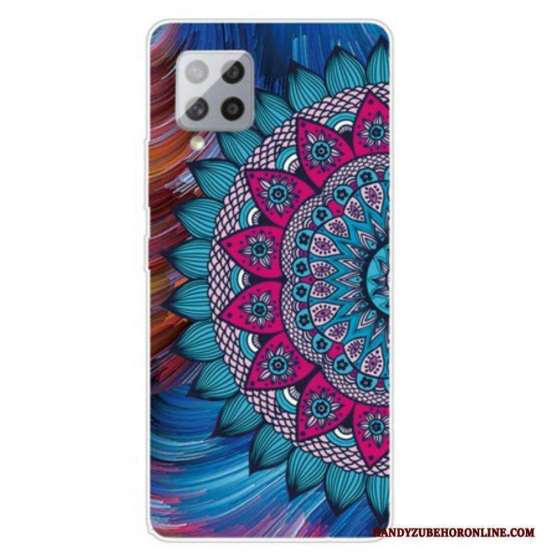 Hülle Für Samsung Galaxy A42 5G Buntes Mandala