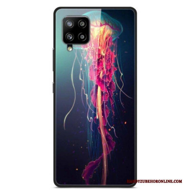Hülle Für Samsung Galaxy A42 5G Oktopus Aus Gehärtetem Glas