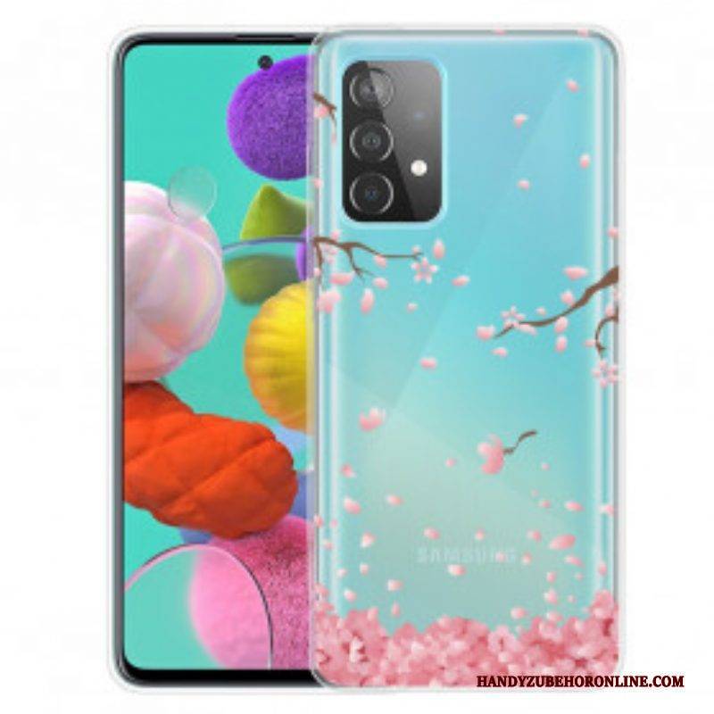 Hülle Für Samsung Galaxy A52 4G / A52 5G / A52s 5G Blühende Zweige