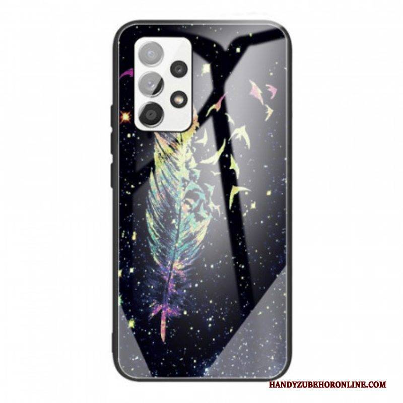 Hülle Für Samsung Galaxy A53 5G Federgehärtetes Glas