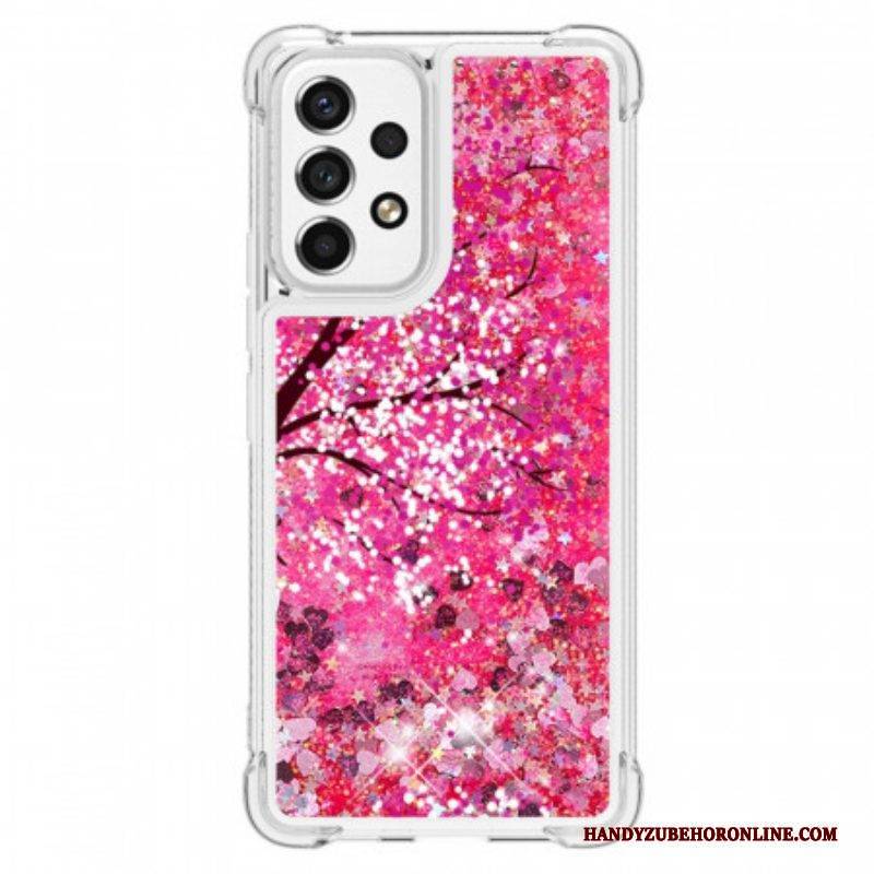 Hülle Für Samsung Galaxy A53 5G Glitzerbaum