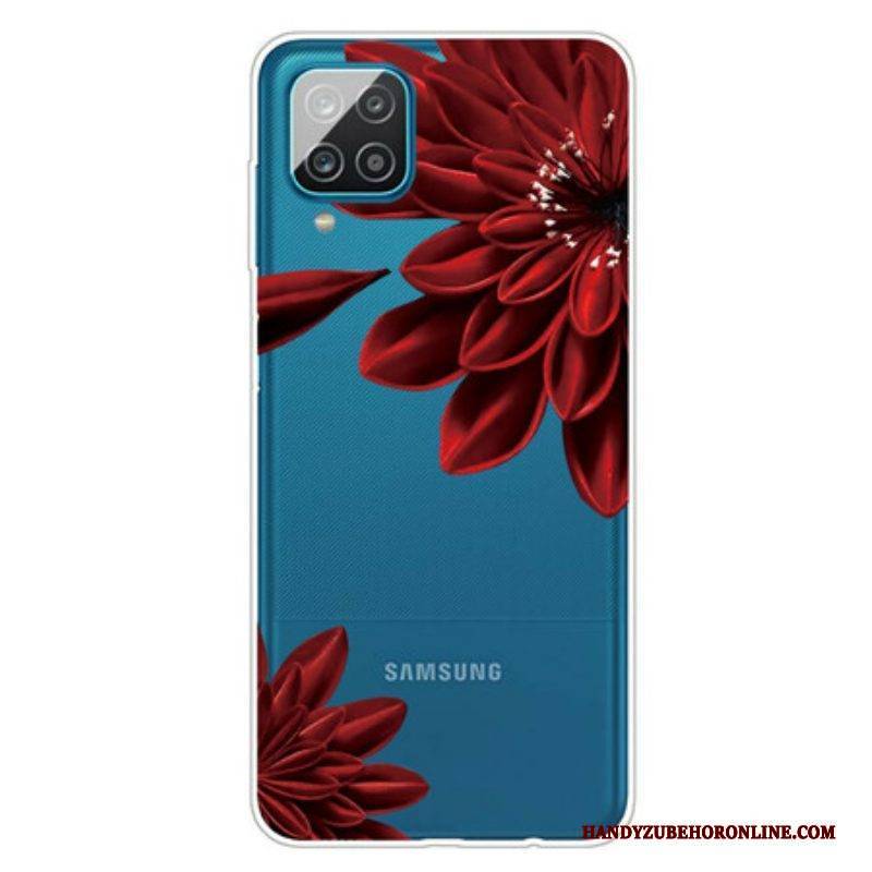 Hülle Für Samsung Galaxy M12 / A12 Wilde Blumen