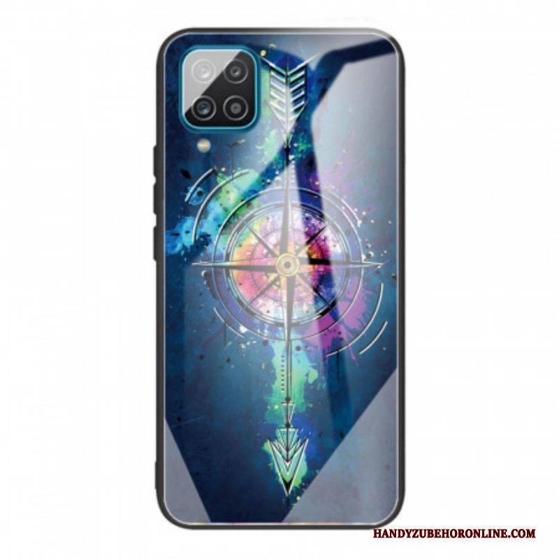 Hülle Für Samsung Galaxy M32 Pfeil Aus Gehärtetem Glas