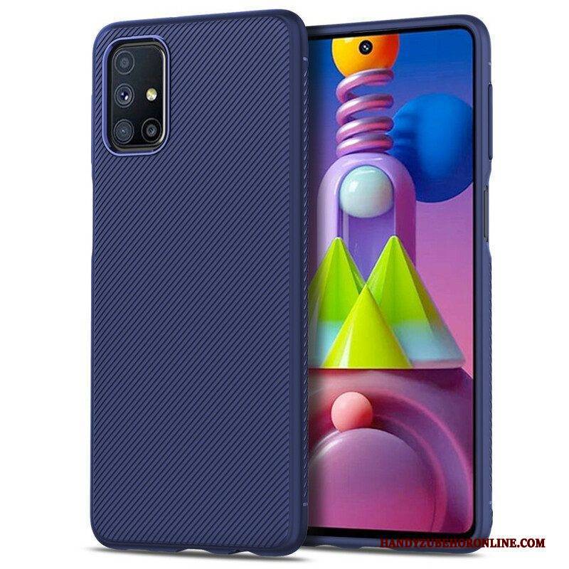 Hülle Für Samsung Galaxy M51 Twill Der Jazz-serie