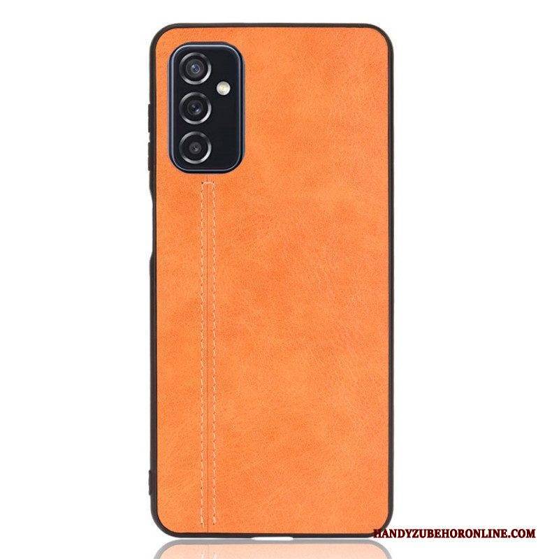 Hülle Für Samsung Galaxy M52 5G Kunstleder Mit Paspelierung