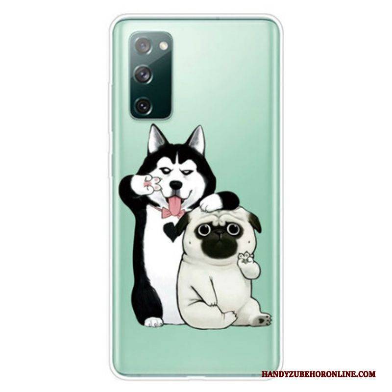 Hülle Für Samsung Galaxy S20 FE Lustige Hunde