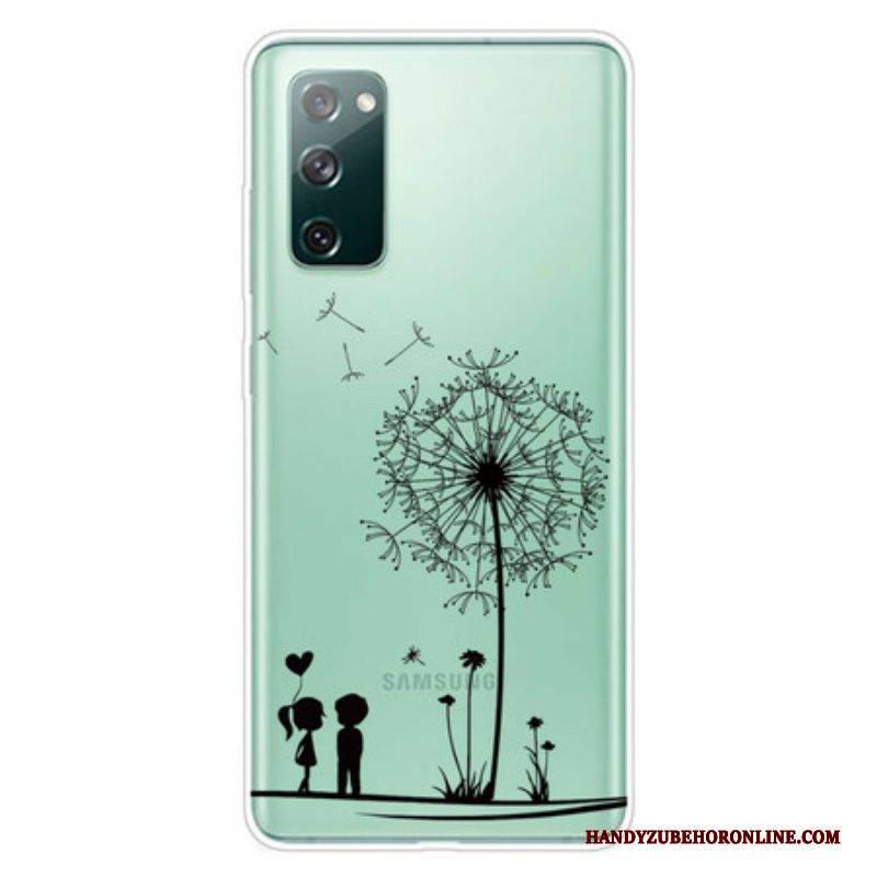 Hülle Für Samsung Galaxy S20 FE Löwenzahnliebe