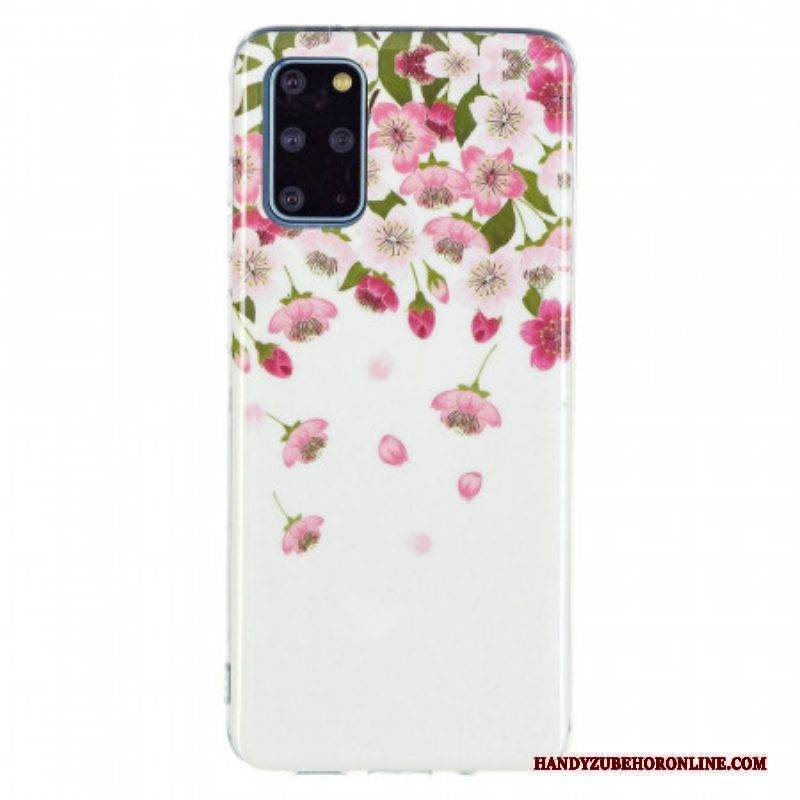Hülle Für Samsung Galaxy S20 Plus / S20 Plus 5G Fluoreszierende Blumen