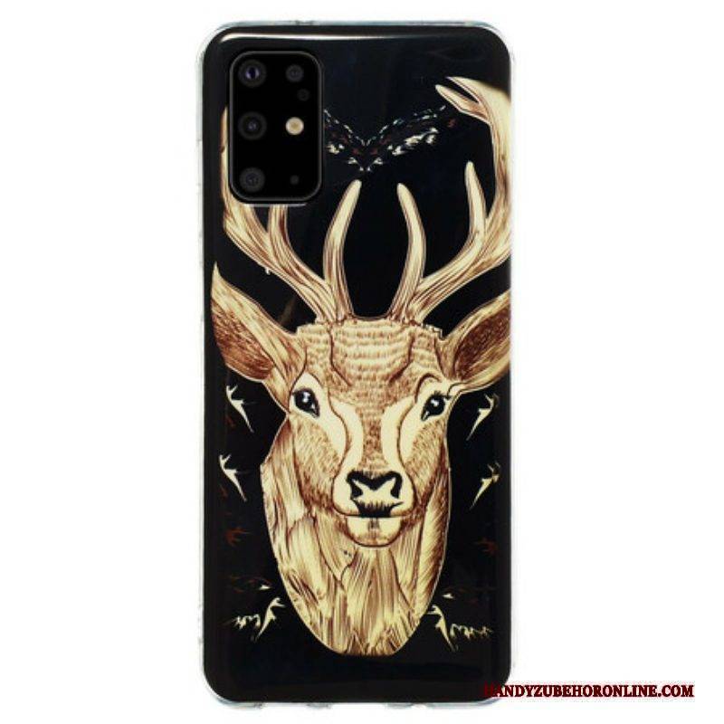 Hülle Für Samsung Galaxy S20 Plus / S20 Plus 5G Fluoreszierender Hirsch