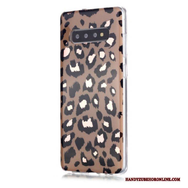 Hülle Für Samsung Galaxy S20 Plus / S20 Plus 5G Marmor Im Leoparden-stil