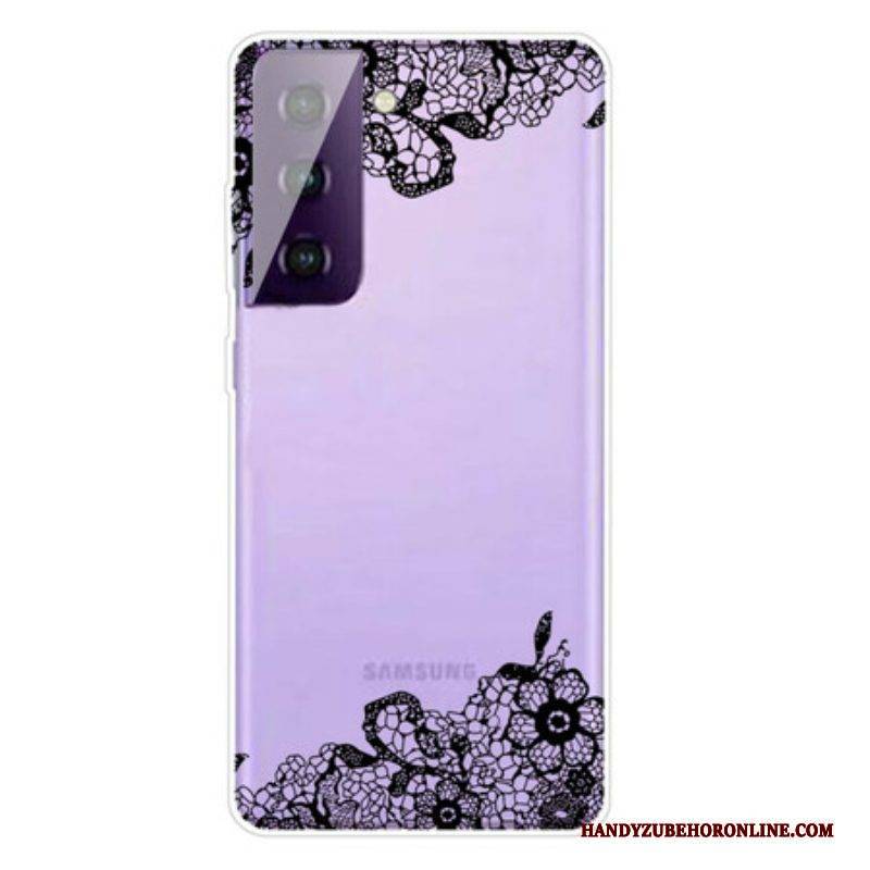 Hülle Für Samsung Galaxy S21 5G Feine Spitze