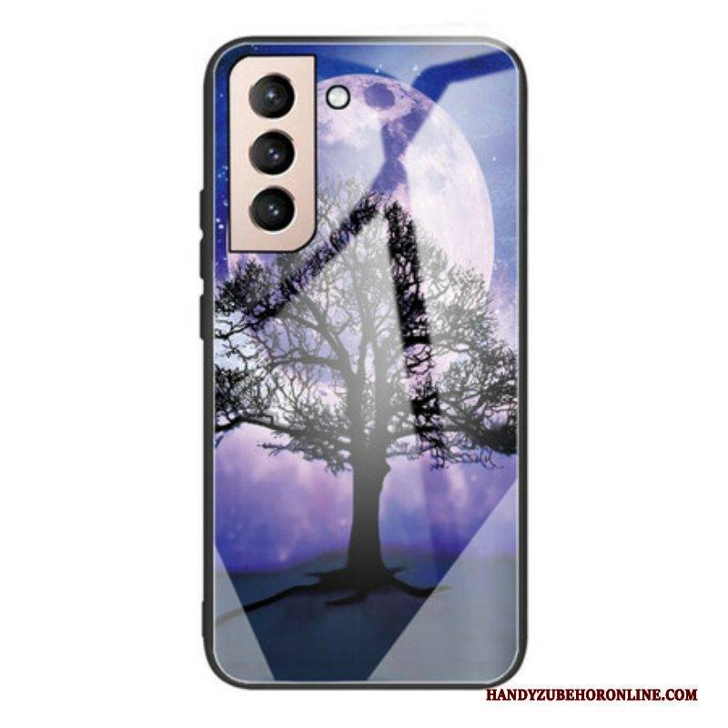 Hülle Für Samsung Galaxy S21 FE Baum Und Mond