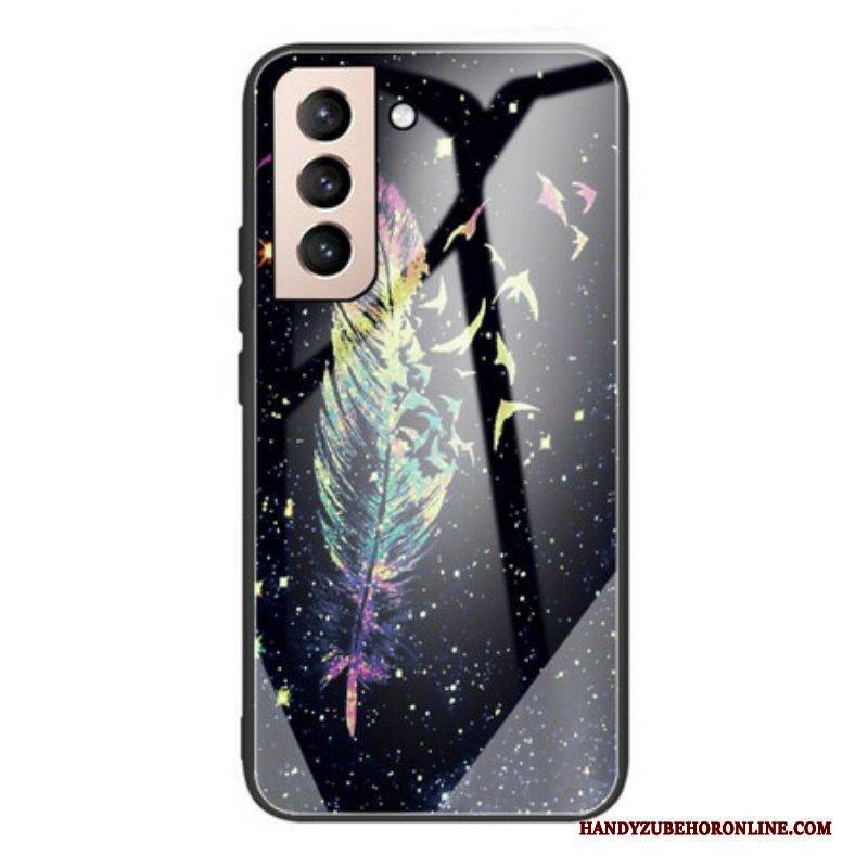 Hülle Für Samsung Galaxy S21 FE Federgehärtetes Glas