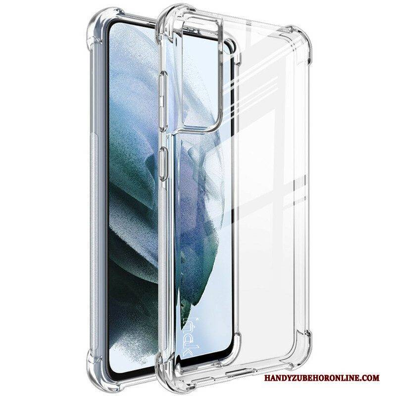 Hülle Für Samsung Galaxy S21 FE Imak Seidig Transparent
