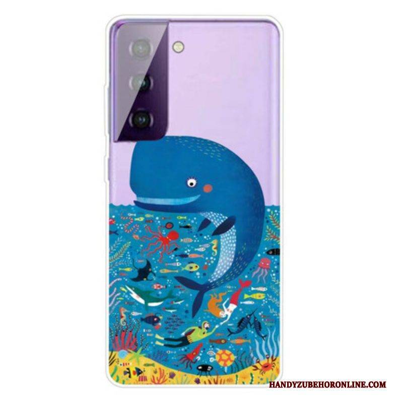 Hülle Für Samsung Galaxy S21 FE Meereswelt