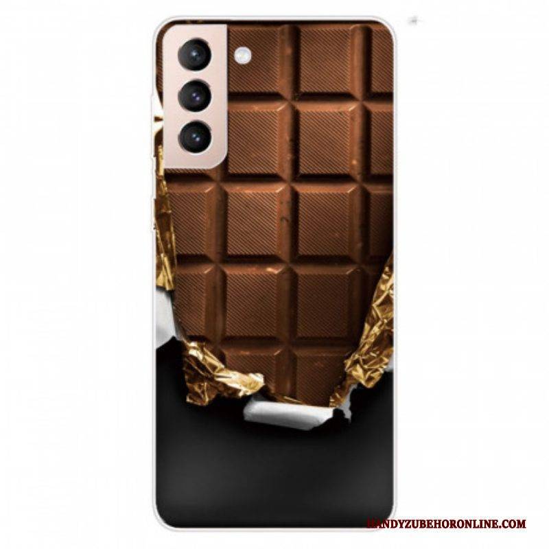 Hülle Für Samsung Galaxy S22 5G Flexible Schokolade