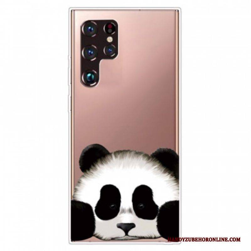 Hülle Für Samsung Galaxy S22 Ultra 5G Nahtloser Panda