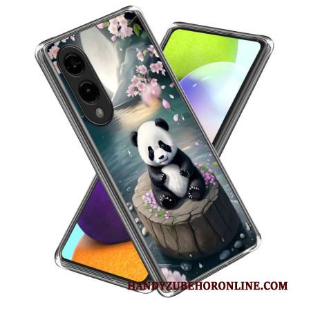Hülle Für Samsung Galaxy S25 5g Edge Niedlicher Panda