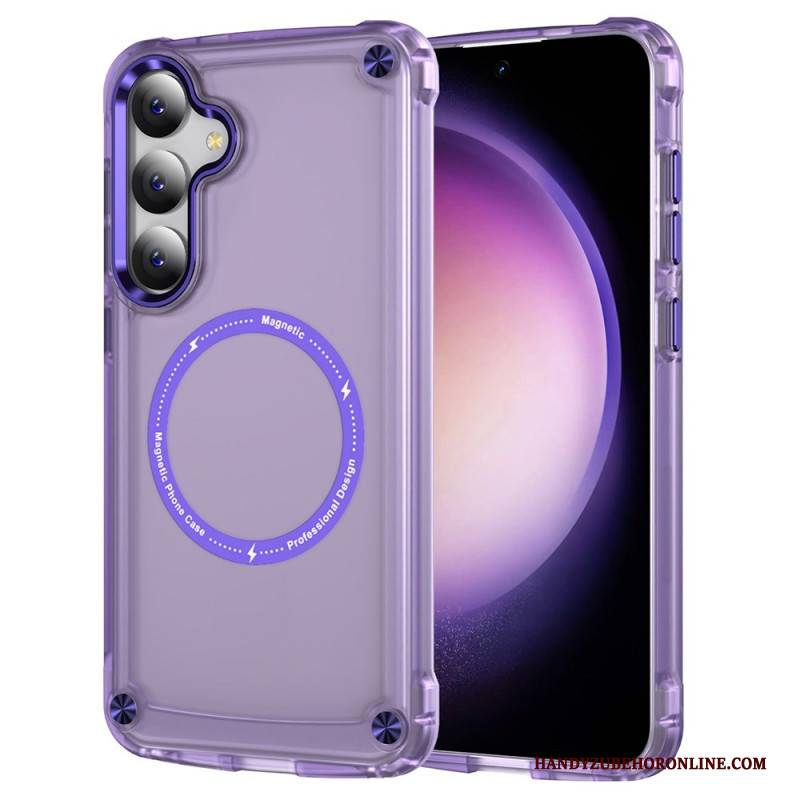 Hülle Für Samsung Galaxy S25 5g Robuster Magsafe-kompatibler Kartenhalter