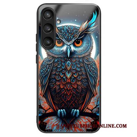 Hülle Für Samsung Galaxy S25 Plus 5g Eule Aus Gehärtetem Glas