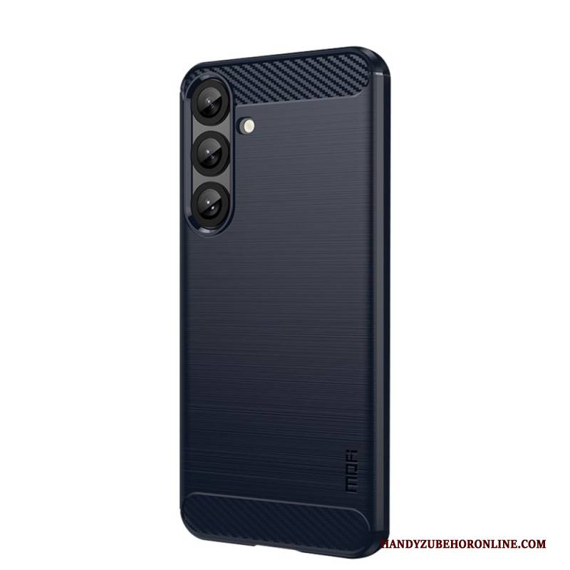 Hülle Für Samsung Galaxy S25 Plus 5g Gebürstete Kohlefaser Mofi