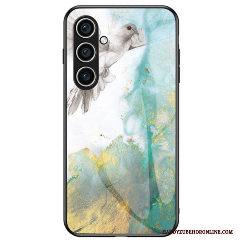 Hülle Für Samsung Galaxy S25 Plus 5g Gehärtetes Glas In Marmoroptik