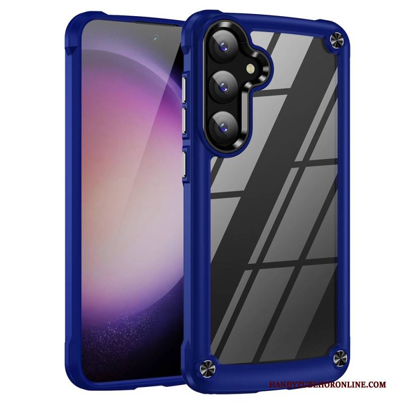 Hülle Für Samsung Galaxy S25 Plus 5g Transparente Hybrid-halterung