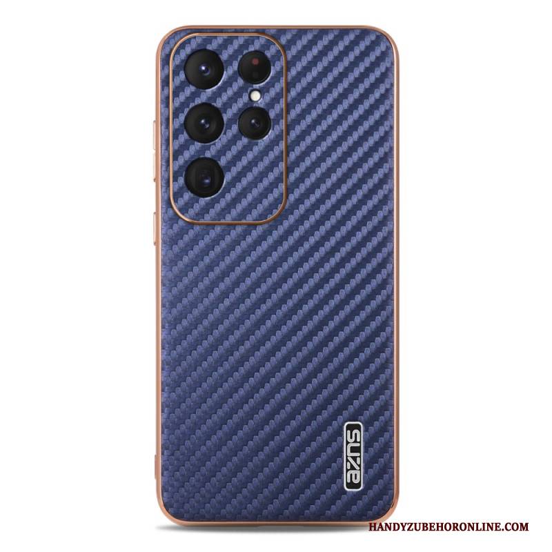 Hülle Für Samsung Galaxy S25 Ultra 5g Azns Carbonfaser