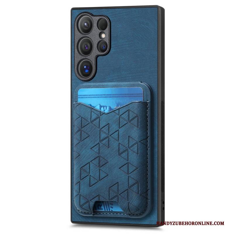 Hülle Für Samsung Galaxy S25 Ultra 5g Kartenhalter Und Ständer Mit Muster