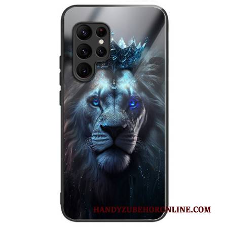 Hülle Für Samsung Galaxy S25 Ultra 5g Mit Gekröntem Löwenmotiv