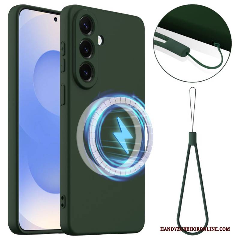 Hülle Für Samsung Galaxy S26 Magnetische Geldbörse Aus Flüssigsilikon